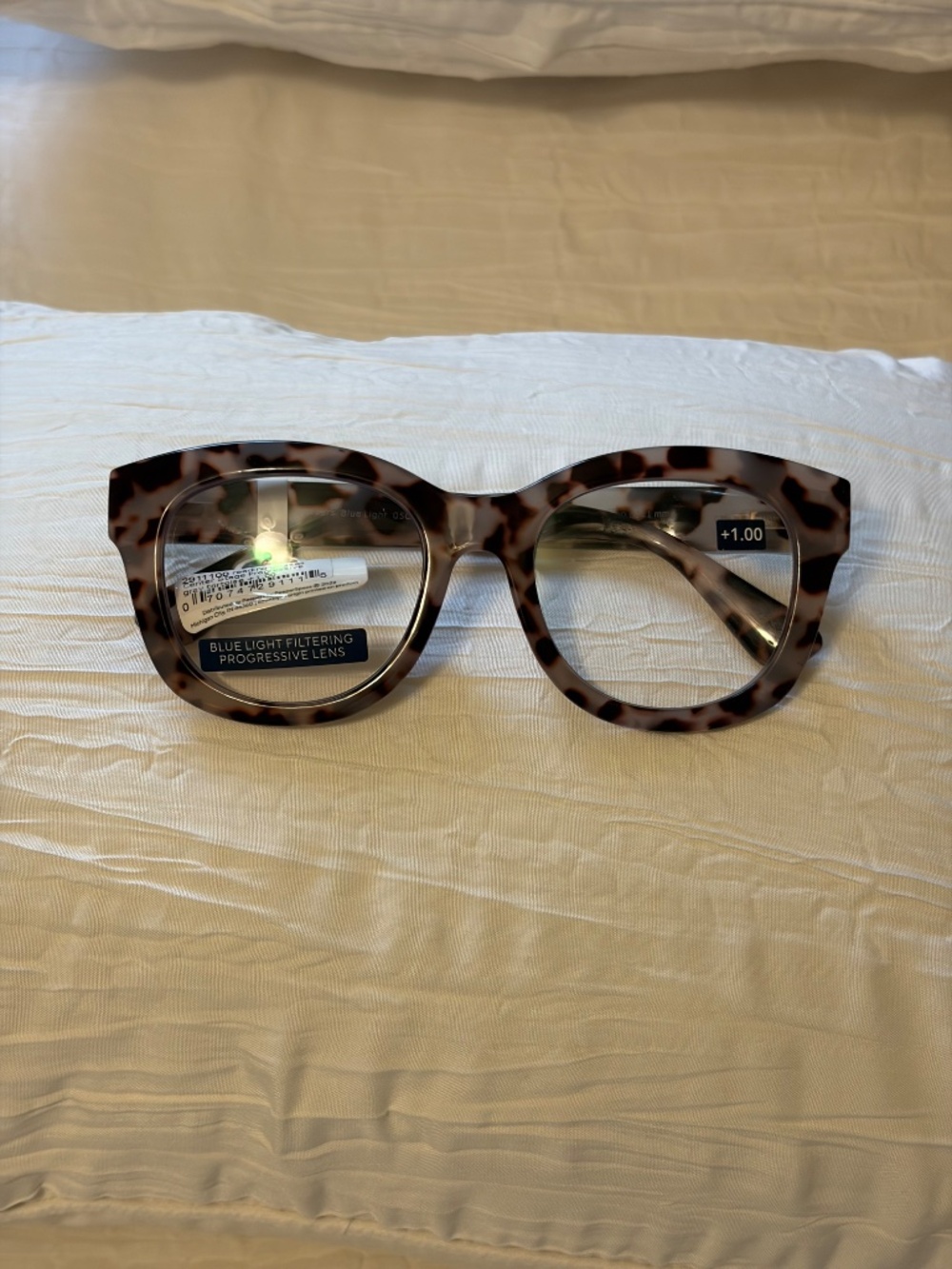 Peepers Center Stage progressive readers, gray tortoise, 1.00, NWT! - Picture 2 of 8